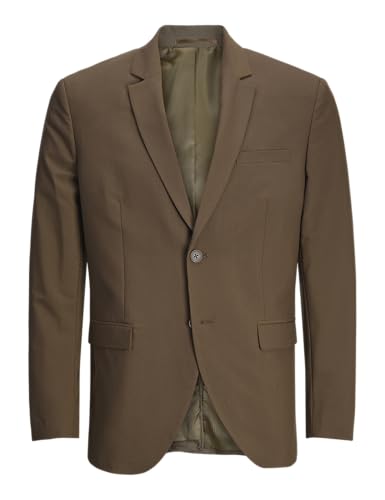 JACK&JONES Herren JPRBUSHWICK Harry Blazer Slim Anzugjacke, Slate Black/Fit:Slim FIT, 52 von JACK & JONES