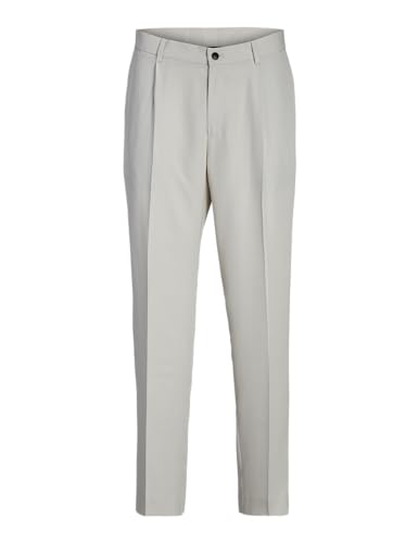 JACK & JONES Herren JPRCARTER Relaxed Trouser Anzughose, Moonbeam/Fit:Relaxed FIT, 62 von JACK & JONES