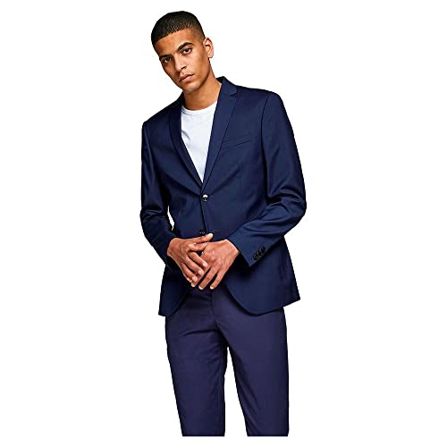 JACK & JONES Herren Jprfranco Blazer Noos Business Jacke, Medieval Blue, 54 EU von JACK & JONES