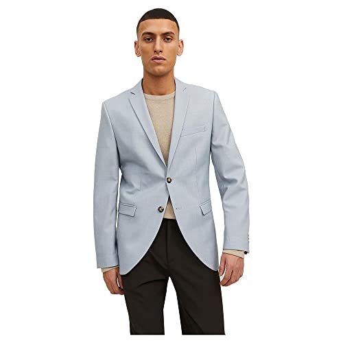 JACK & JONES Herren Blazer Jprsolaris Blazer Noos, Cashmere Blue/Fit:super Slim Fit, 50 von JACK & JONES