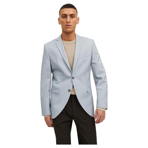 JACK&JONES Herren JPRSOLARIS NOOS Blazer, Cashmere Blue/Fit:SUPER Slim FIT, 50 von JACK & JONES