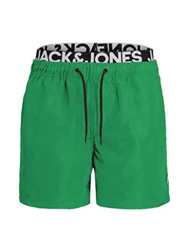 JACK & JONES Herren JPSTARUBA JJSWIMSHORTS AKM DB WB, Jelly Bean, M von JACK & JONES