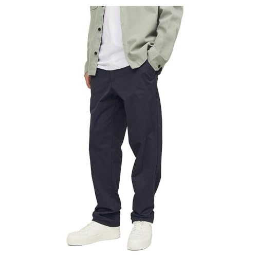 JACK & JONES Herren JPSTKANE JJOTIS NOOS Chino-Hose, Dark Navy, 29W x 30L von JACK & JONES