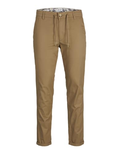 JACK & JONES Herren Hose Jpstmarco Jjsummer Chino, Elmwood, 31W / 34L von JACK & JONES