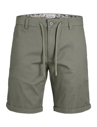 JACK&JONES Herren JPSTMARCO JJSUMMER Chino Shorts, Agave Green, S von JACK & JONES