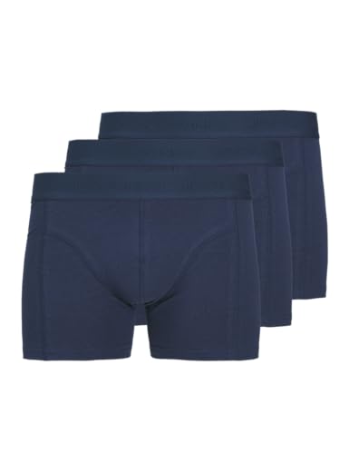 JACK & JONES Herren Jacordinary Trunks 3 Pack, Navy Blazer, s (3er Pack) von JACK & JONES