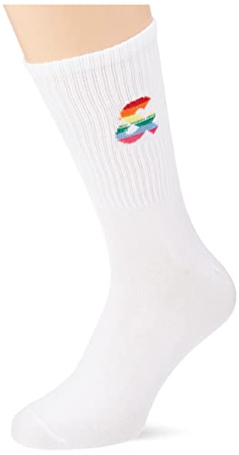 JACK & JONES Herren Jacpride Tennis 5 Pack Socken, White/Pack:White-White-White-White, ONE Size von JACK & JONES