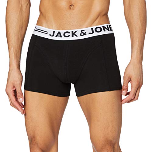 JACK & JONES Herren Jacsense Trunks Noos Boxershorts, Schwarz, M EU von JACK & JONES