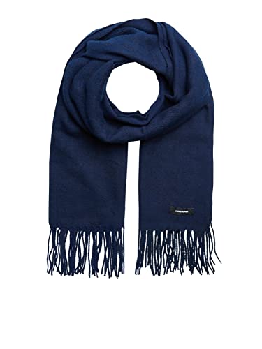 JACK & JONES Herren Jacsolid Woven Scarf Noos Schal, Blau (Navy Blazer Navy Blazer), Einheitsgr e EU von JACK & JONES