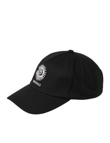 JACK & JONES Herren Jacstudio Cap Baseball Cap, Schwarz, Einheitsgröße von JACK & JONES