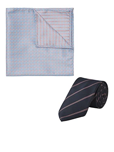 JACK & JONES Herren Jacsummer Tie Giftbox Set aus Krawatte und Fliege, Prism Pink/Pack:Tie + Hankie, ONE Size von JACK & JONES