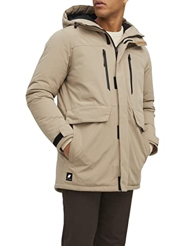 JACK & JONES Herren Jcobach Parka, Dune, L EU von JACK & JONES