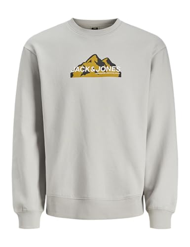 JACK&JONES Herren JCOMOUNTAIN Logo Sweat Crew Neck Sweatshirt, High-Rise, M JACK&JONES Herren JCOMOUNTAIN Logo Sweat Crew Neck Sweatshirt, High-Rise, M von JACK & JONES