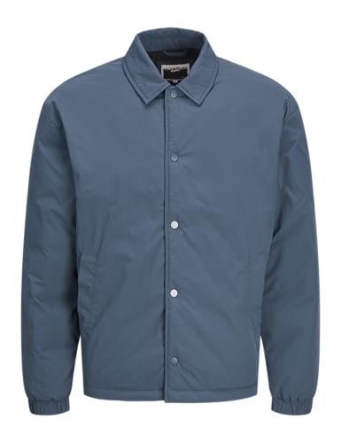 JACK&JONES Herren Jcoross Padded Coach Jacket Jacke, Midnight Navy, XS von JACK & JONES