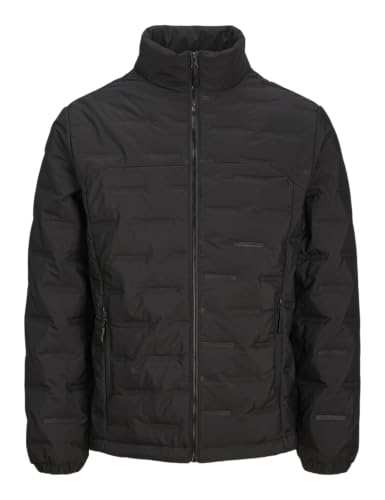 JACK&JONES Herren JCOSONIC Stand Collar Jacket SN Steppjacke, Black, XS von JACK & JONES
