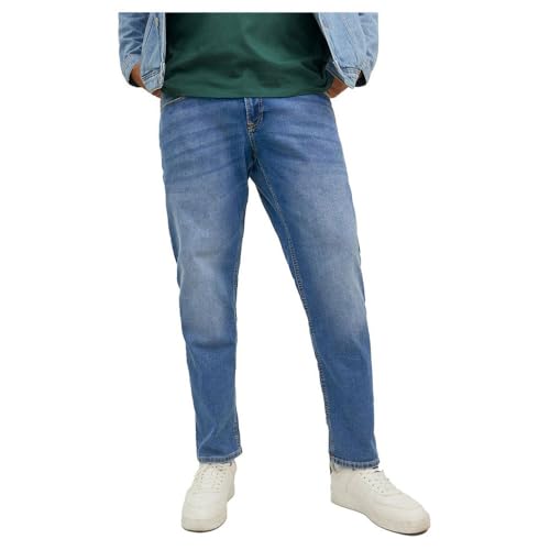 JACK & JONES Male Slim Fit Jeans Plus Size JJIGLENN JJORIGINAL MF 071 NOOS PLS Slim Fit Jeans von JACK & JONES