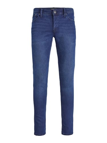 JACK & JONES Herren Jeans Hose Slim Fit Skinny - schwarz blau grau, Farbe:Hellblau, Größe:36/34 von JACK & JONES