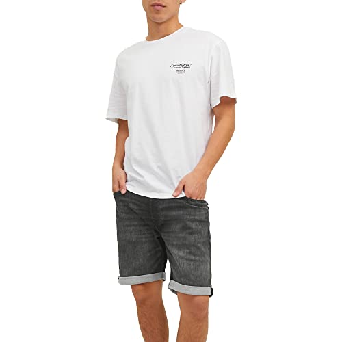 JACK & JONES Herren Jeans Short JJIRICK JJICON GE 612- Relgular Fit -Black Denim, Größe:XS, Farbe:Black Denim 12223681 JACK & JONES Herren Jeans Short JJIRICK JJICON GE 612- Relgular Fit -Black Denim, Größe:XS, Farbe:Black Denim 12223681 von JACK & JONES