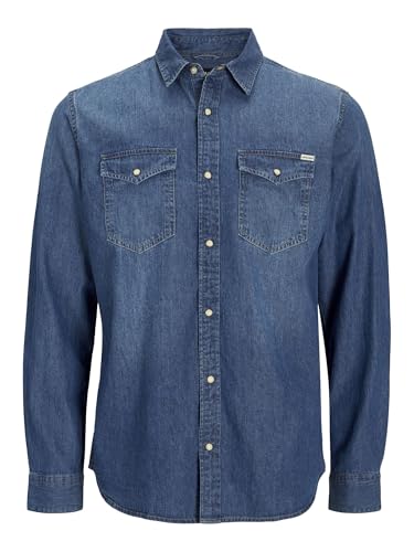 JACK & JONES Male Jeanshemd Comfort Fit Jeanshemd von JACK & JONES