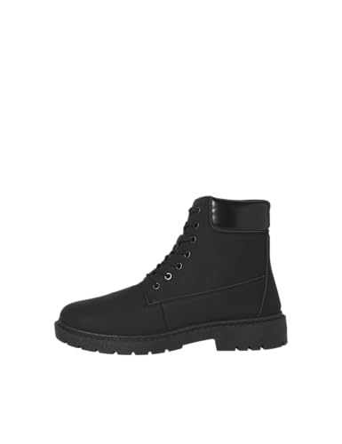 JACK & JONES Herren Jfwainsworth Pu Boot, Anthracite, 42 EU von JACK & JONES