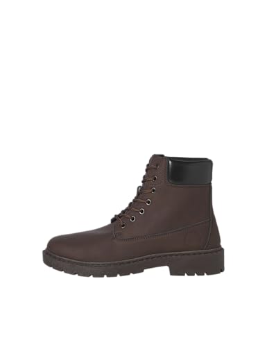JACK & JONES Herren Jfwainsworth Pu Boot, Brown Stone, 41 EU von JACK & JONES