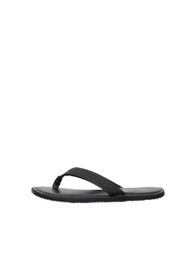 JACK & JONES Herren Jfwashton Leather Sandal, Anthracite, 43 EU von JACK & JONES