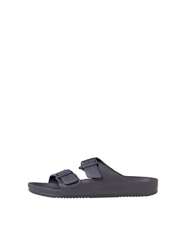 JACK & JONES Herren Jfwcroxton Moulded Noos Sandale, Anthrazit, 43 EU von JACK & JONES