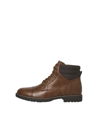 JACK & JONES Herren Jfwdewsbury Pu Boot, Java, 45 EU von JACK & JONES