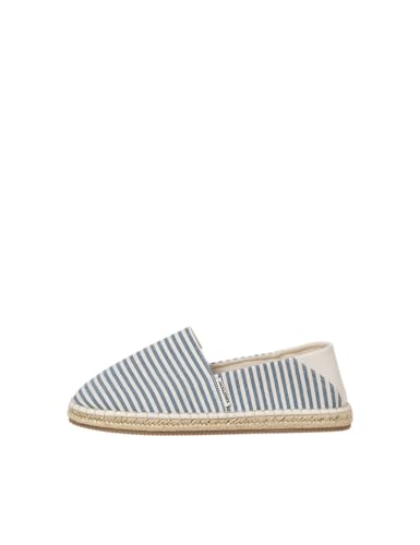 JACK & JONES Herren Jfwregent Canvas Stripe Espadrille, Coronet Blue, 46 EU von JACK & JONES