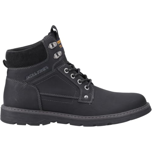 JACK & JONES Herren Jfwstratford Pu Boot Stiefel , Anthrazit ,42 EU von JACK & JONES