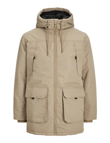 JACK & JONES Herren Jjconstruct Parka Parka-Jacke, Elmwood, L von JACK & JONES
