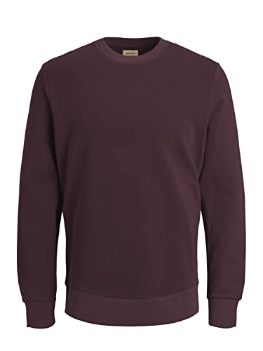 JACK & JONES Herren Jjeholmen Sweat Crew Neck Noos Pullover, Rot(port Royaleport Royale), XS EU von JACK & JONES