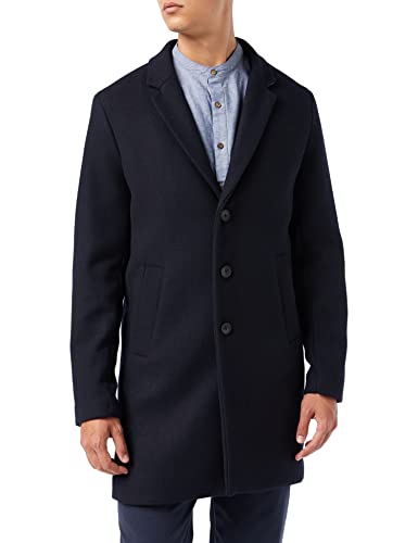 JACK & JONES Herren Jjemoulder Wool Coat Sn Mantel, Navy Blazer 2, XXL EU von JACK & JONES