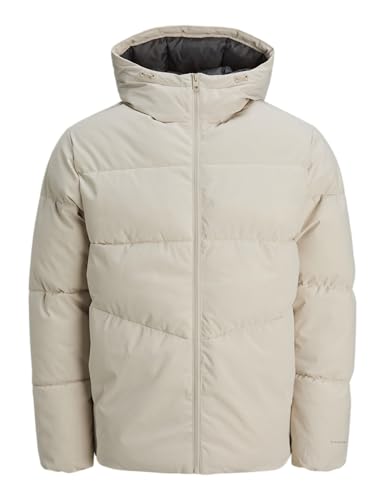 JACK & JONES Herren Jjglobal Puffer Jacket, Moonbeam, l von JACK & JONES