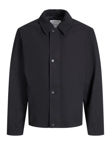 JACK & JONES Herren Jjgrady Worker Jacket, Black, s von JACK & JONES