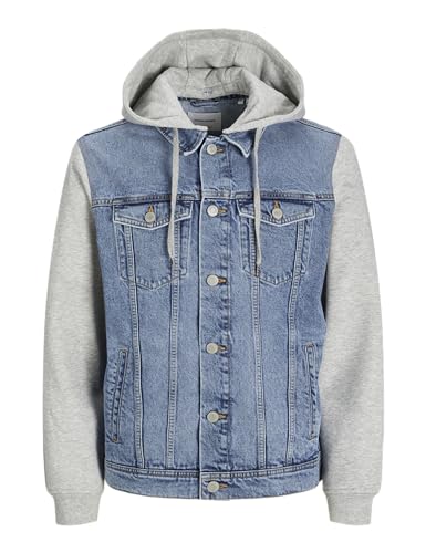 JACK & JONES Herren Jjijean Jjjacket W Sweat Wi 204 Jeansjacke, Blue Denim, S JACK & JONES Herren Jjijean Jjjacket W Sweat Wi 204 Jeansjacke, Blue Denim, S von JACK & JONES