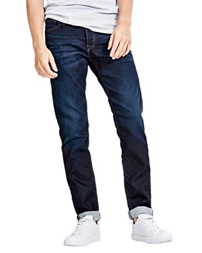 JACK & JONES Herren Jjimike Jjorg Jos 097 Id.k Lid Noos Loose Fit Jeans, Blue Denim, 34W 30L EU von JACK & JONES