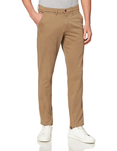 JACK & JONES Herren Jjiollie Jjjagger Sa Beige Noos Hose, Beige, 32W / 30L EU von JACK & JONES