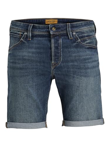 JACK&JONES Herren Jjirick Jjfox 310 Sn Shorts, Blue Denim/Pack:AM 311, XS JACK&JONES Herren Jjirick Jjfox 310 Sn Shorts, Blue Denim/Pack:AM 311, XS von JACK & JONES