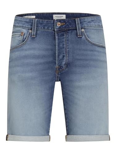 JACK&JONES Herren Jjirick Jjicon I.k Mf 129 Sn Shorts, Blue Denim, XS JACK&JONES Herren Jjirick Jjicon I.k Mf 129 Sn Shorts, Blue Denim, XS von JACK & JONES