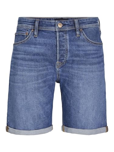 JACK&JONES Herren Jjirick Jjioriginal 360 Sn Shorts, Blue Denim/Pack:AM 365, XS JACK&JONES Herren Jjirick Jjioriginal 360 Sn Shorts, Blue Denim/Pack:AM 365, XS von JACK & JONES