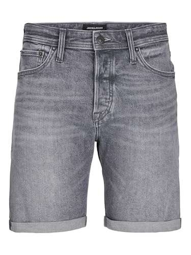 JACK&JONES Herren Jjirick Jjioriginal 360 Sn Shorts, Grey Denim/Pack:AM 362, XS von JACK & JONES