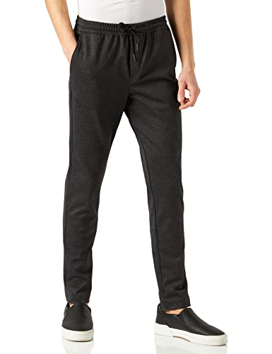 JACK & JONES Herren Jjiwill Jjphil Nor Black Check Noos Jogginghose, Schwarz, S EU von JACK & JONES