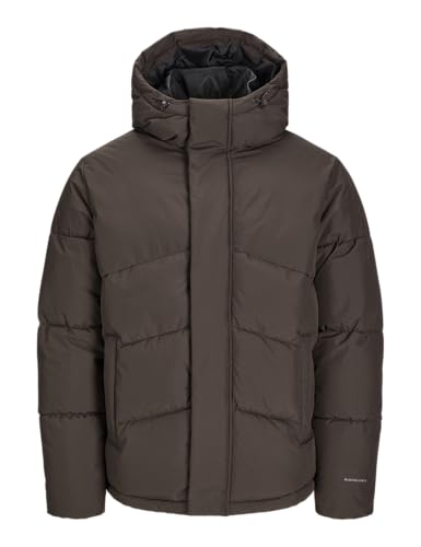 JACK & JONES Herren Jjworld Puffer Jacket Pufferjacke, Mulch,XS von JACK & JONES