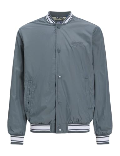 JACK & JONES Herren Joralmeria Bomber Jacket Jnr, Stormy Weather, Numeric_176 von JACK & JONES