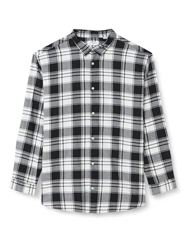 JACK & JONES Herren Jorjoshua Check Shirt Ls Pls Freizeithemd 12235365 ,Cloud Dancer ,4XL von JACK & JONES