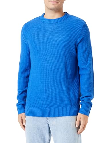 JACK & JONES Herren Jorkyle Knit Crew Neck Strickpullover , Nautical Blue ,L von JACK & JONES