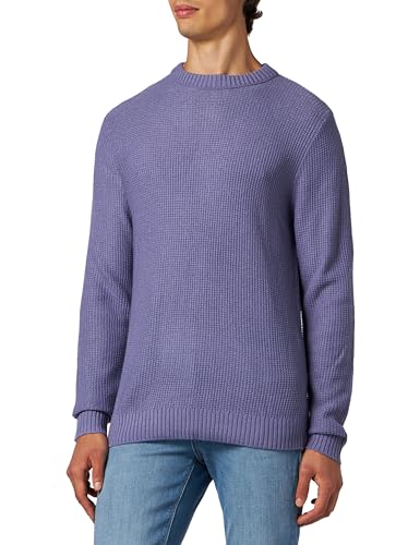 JACK & JONES Herren Jorkyle Knit Crew Neck Strickpullover , Twilight Purple ,L von JACK & JONES