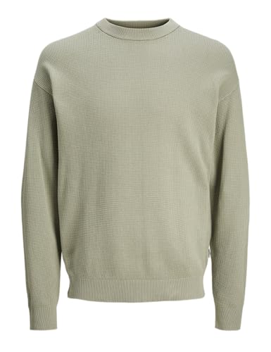 JACK & JONES Herren Jorscott Knit Crew Neck Strickpullover, Seagrass,M von JACK & JONES