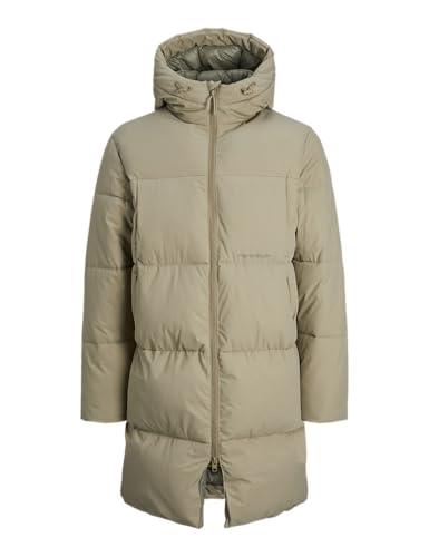JACK&JONES Herren Jorvesterbro Long Puffer Aw24 Sn Puffermantel, Silver Sage, XL von JACK & JONES